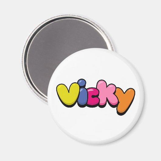 Vicky Magnet (Vorderseite/Rückseite)