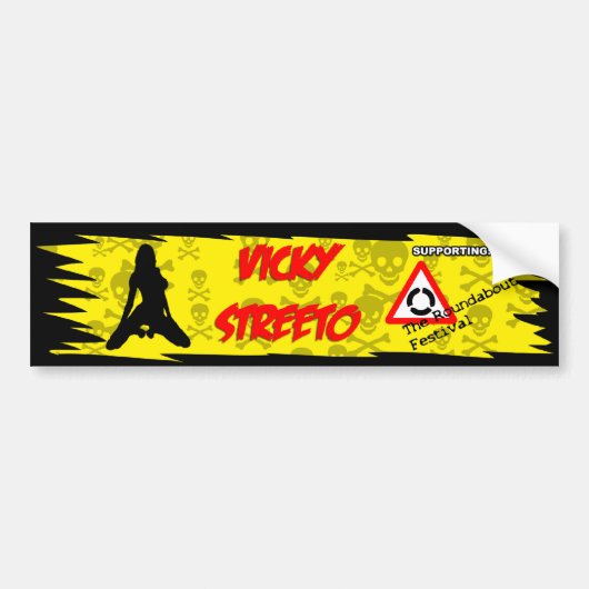 vicky_streeto autoaufkleber (Vorne)