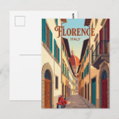 Vicolo dell'Oro Italien Postkarte (Vorne/Hinten)
