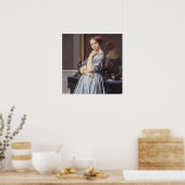 Vicomtess othenin Dhaussonville Kunstportrait Poster (Küche)