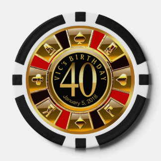 Vics 40. Tag Pokerchips