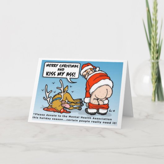 Vics xmas card 2 feiertagskarte (Vorderseite)