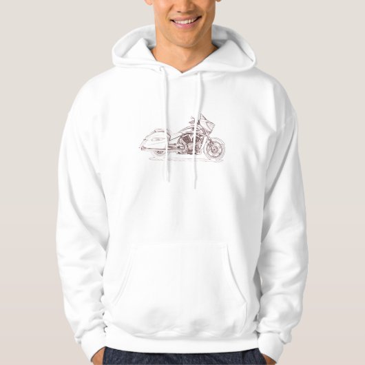 Vict querfeldein hoodie (Vorderseite)