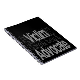 Victim Advocate Extraordinaire Notebook Notizblock