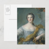 Victoire de France, Fontevrault, 1748 Postkarte (Vorne/Hinten)
