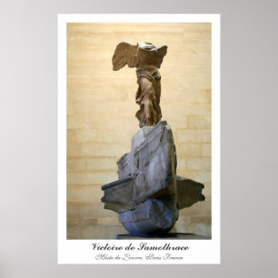 Victoire de Samothrace Poster
