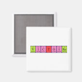 Victoire Periodenmagnet Magnet (Vorderseite/Rückseite)