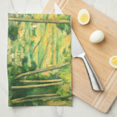 Victoire und Viadukt Paul Cezanne Geschirrtuch (Viertel Falte)