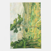 Victoire und Viadukt Paul Cezanne Geschirrtuch (Vertikal)