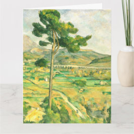 Victoire und Viadukt Paul Cezanne Karte