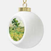 Victoire und Viadukt Paul Cezanne Keramik Kugel-Ornament (Rechts)