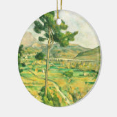 Victoire und Viadukt Paul Cezanne Keramik Ornament (Links)