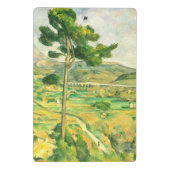 Victoire und Viadukt Paul Cezanne Mini Klemmbrett (Rückseite)