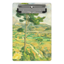Victoire und Viadukt Paul Cezanne Mini Klemmbrett