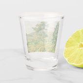 Victoire und Viadukt Paul Cezanne Schnapsglas (Rückseite)