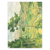 Victoire und Viadukt Paul Cezanne Tischdecke (Vorderseite)