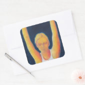 Victor 2011 quadratischer aufkleber (Umschlag)