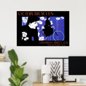 Victor Bicycles Overman Wheel Promo Poster (Heimbüro)