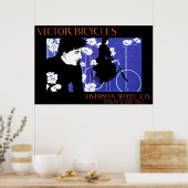 Victor Bicycles Overman Wheel Promo Poster (Küche)