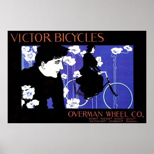 Victor Bicycles Overman Wheel Promo Poster (Vorne)