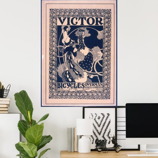 Victor Bicycles Poster (Heimbüro)