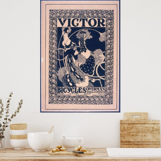 Victor Bicycles Poster (Küche)