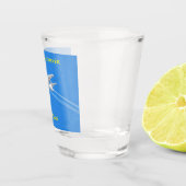 Victor Bomber 'Abwesende Freunde' Schnapsglas (Rechts)
