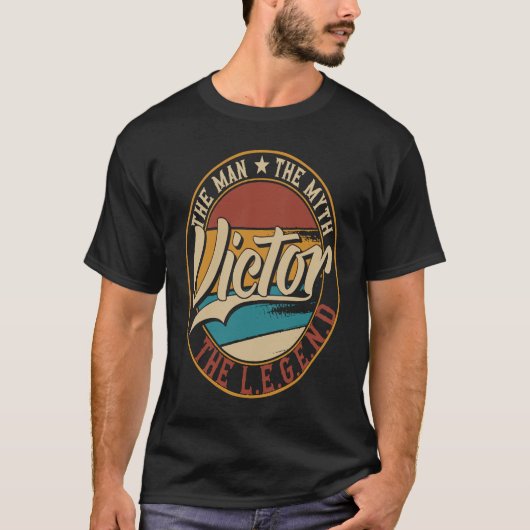 Victor Der Mann der Mythos der Legende T-Shirt (Vorderseite)