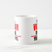 Victor-Ding, das man nicht den Namen verstehen wür Kaffeetasse (Mittel)