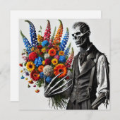 Victor Dreadthorn — Gothic Viktorianisch Greeting Mitteilungskarte (Vorne/Hinten)