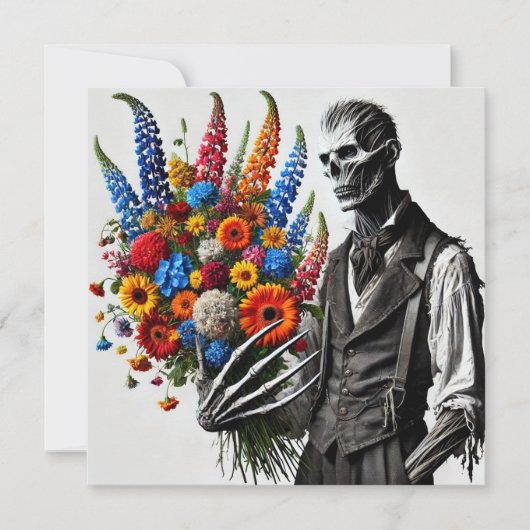 Victor Dreadthorn — Gothic Viktorianisch Greeting Mitteilungskarte (Vorderseite)