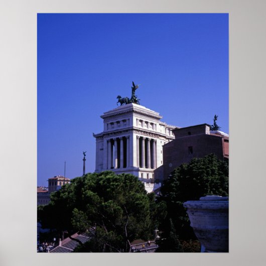 Victor Emmanuel 2. Monument Rome Poster (Vorne)