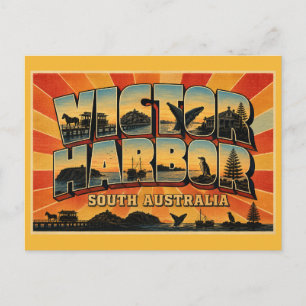 Victor Harbor Südaustralien Küstenflucht Postkarte