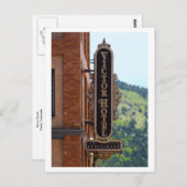 Victor Hotel, Colorado Postkarte (Vorne/Hinten)