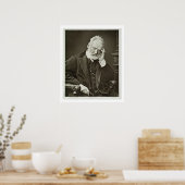 Victor Hugo (1802-85), von "Galerie Contemporaine" Poster (Küche)
