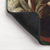 Victor Hugo auf seinem Diwan, c.1830-40 Mousepad (Ecke)