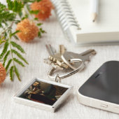 Victor Hugo auf seinem Diwan, c.1830-40 Schlüsselanhänger (Seite)