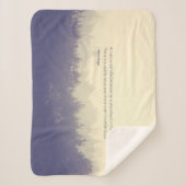 Victor Hugo Free Thinker Zitat Pinienwald Sherpadecke (Vorderseite)