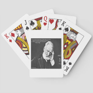 Victor Hugo & Happiness Zitat Geschenke T-Shirts e Spielkarten
