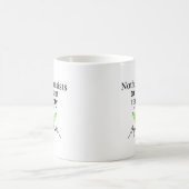 Victor Hugo Motivation Zitat - Ant Tenacity Kaffeetasse (Mittel)