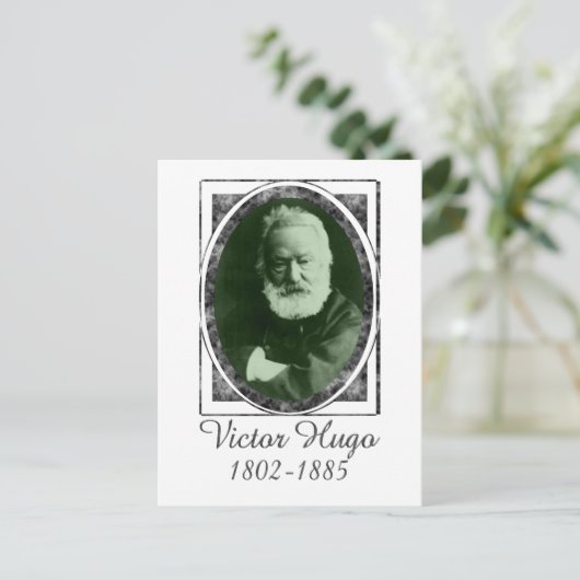 Victor Hugo Postkarte (Stehend Vorderseite)