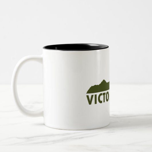 Victor Idaho Bitte Zweifarbige Tasse (Links)
