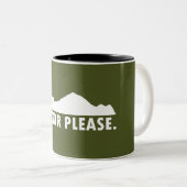 Victor Idaho Bitte Zweifarbige Tasse (VorderseiteRechts)