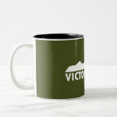 Victor Idaho Bitte Zweifarbige Tasse (Links)