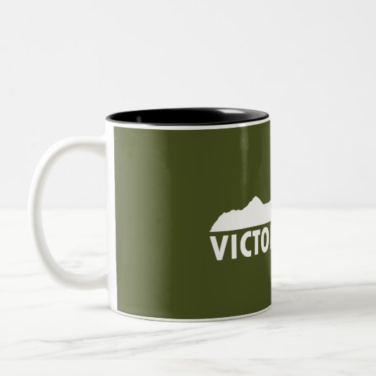 Victor Idaho Bitte Zweifarbige Tasse (Links)