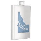 Victor Idaho Wood Grain Flachmann (Rechts)