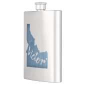 Victor Idaho Wood Grain Flachmann (Links)