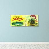 Victor Lmon Can LabelYes Bay, AK Leinwanddruck (Insitu (Holzboden))