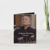 Victor Newman Birthday Card Karte (Vorderseite)