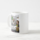 Victor O Frankenstein Kaffeetasse (Vorderseite Links)